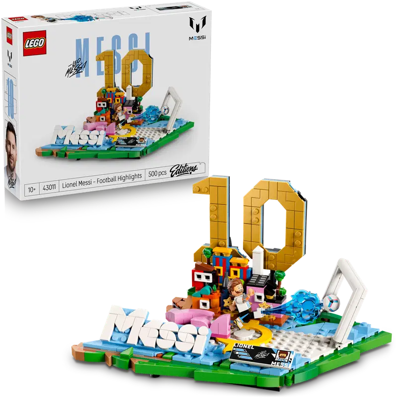 LEGO® Editions Football 43011 Лионель Месси – моменты звезды футбола