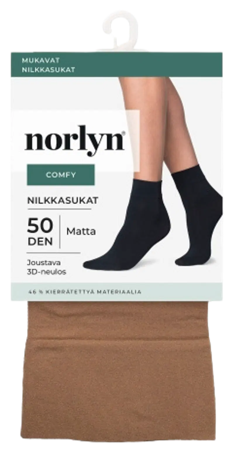 Женские носки Norly Comfy Opaque 50 ден. (размер 36-41, цвет Пудра)