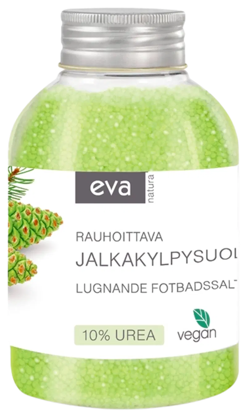 Eva Natura успокаивающая соль для ванн для ног 600 г + 10% мочевина