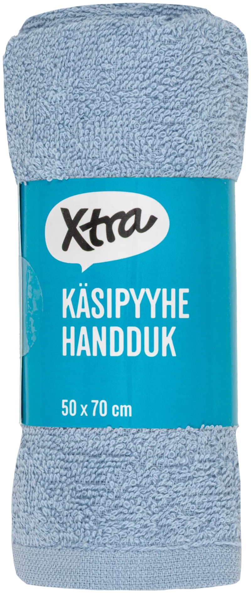 Полотенце для рук Xtra Anna 50x70 см светло-синий (цвет светло-голубой)