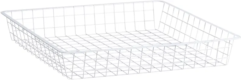Корзина для пряжи Elfa Classic 55 155110 527x527x85мм белый (цвет Белый)