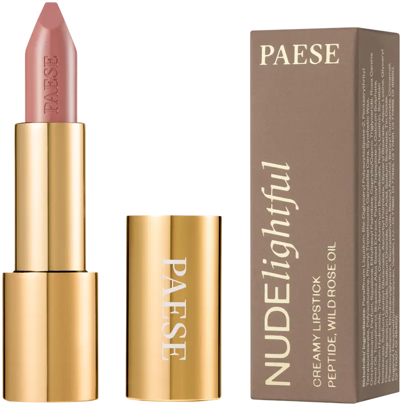 Paese nudeСветлая губная помада 402 4,5 г (размер 5 мл, цвет бежевый зефир)