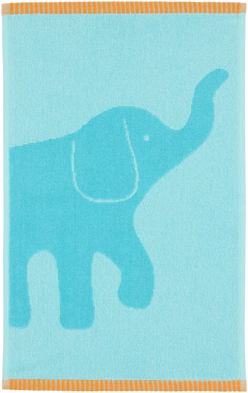 Полотенце для рук Finlayson Elephant Free 30х50 бирюзово-оранжевый (цвет бирюзово-оранжевый)