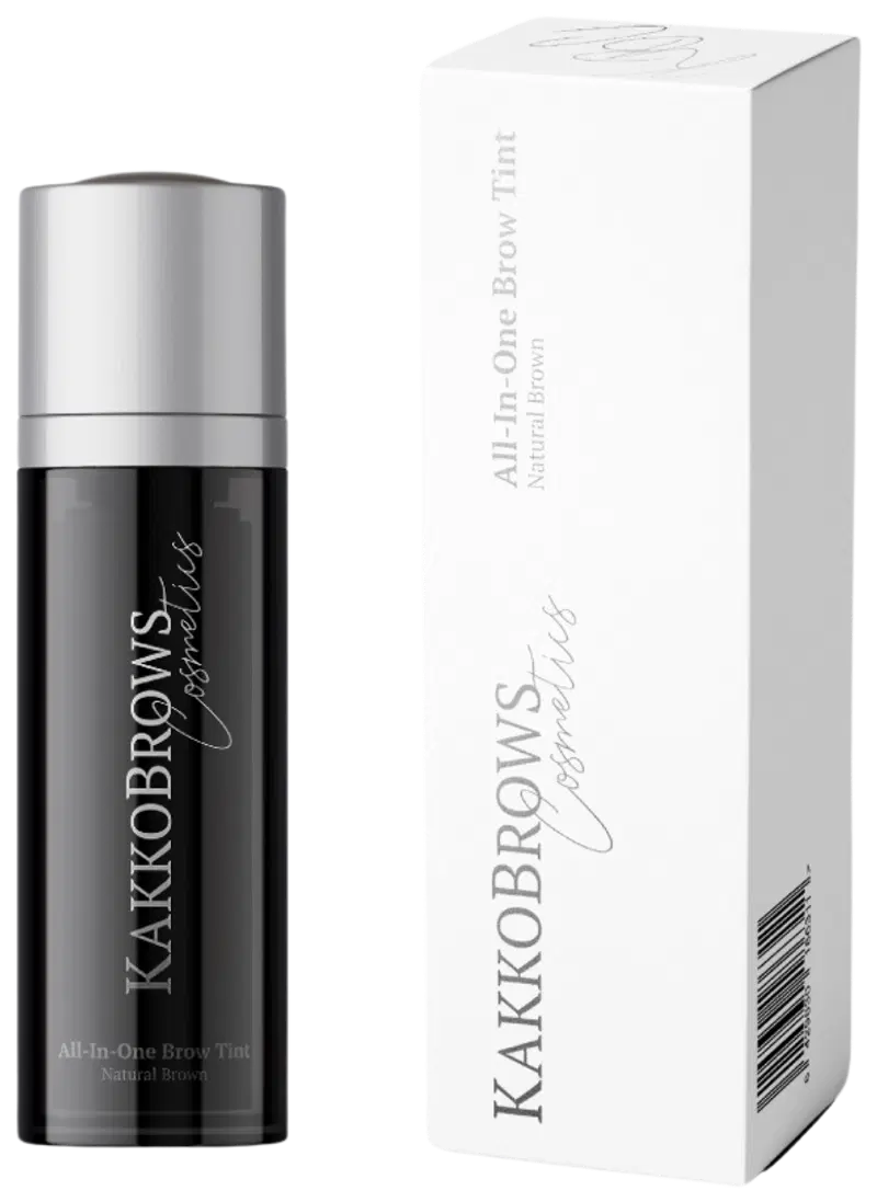 Универсальная тинт для бровей KakkoBrows Cosmetics - Натуральный коричневый (цвет Натуральный коричневый)