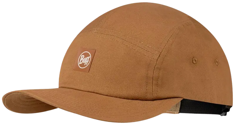 Кепка унисекс цвета желтого цвета 5 Panel Venture Cap (размер ОДИН РАЗМЕР, цвет Верблюд)