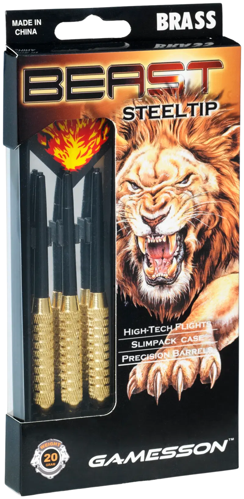 Gamesson Дартс Beast Steeltip Darts 20гр