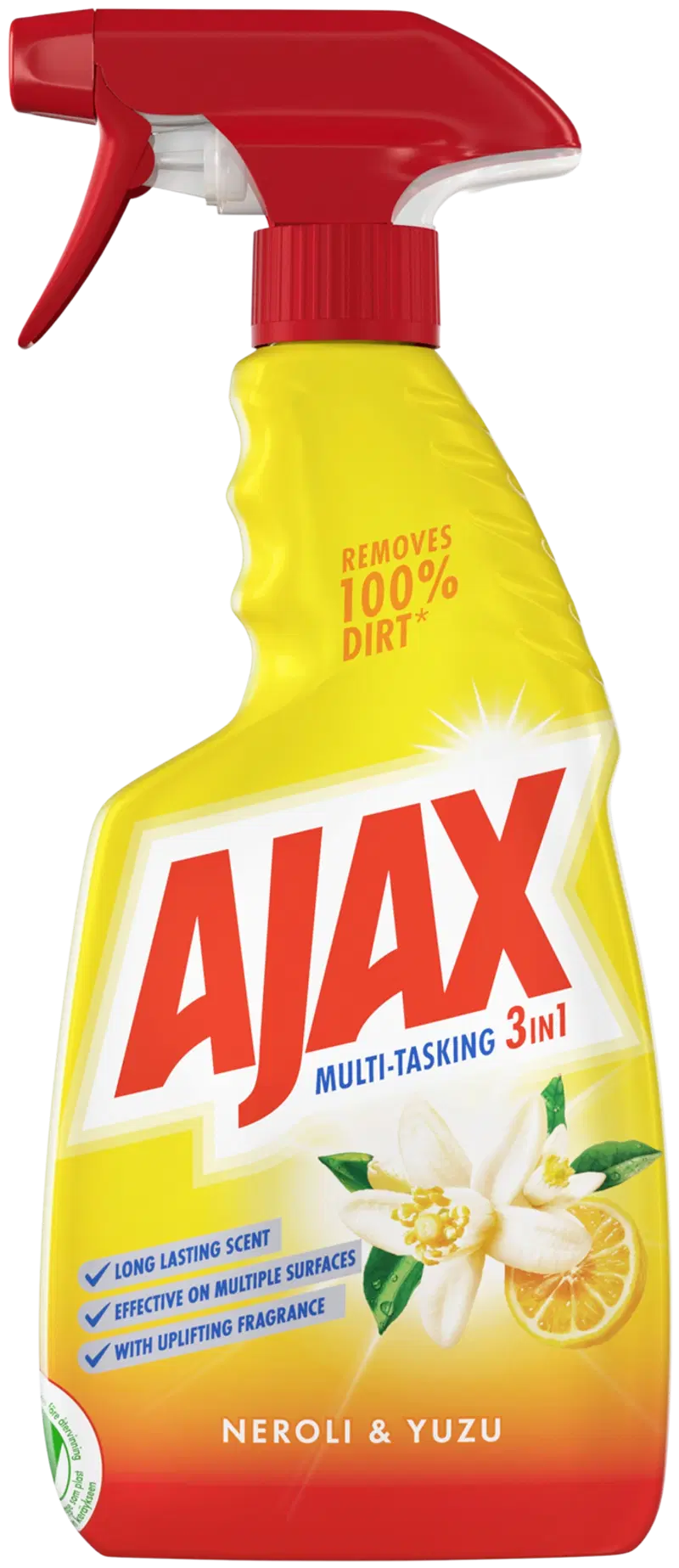Ajax Mood Boosting 3в1 очищающий спрей Нероли и Юзу 500мл