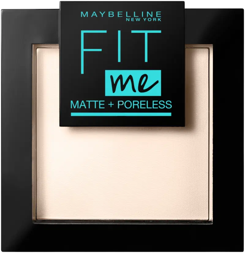 Пудра Maybelline New York Fit Me Matte + Poreless 104 9г (цвет Мягкая слоновая кость)