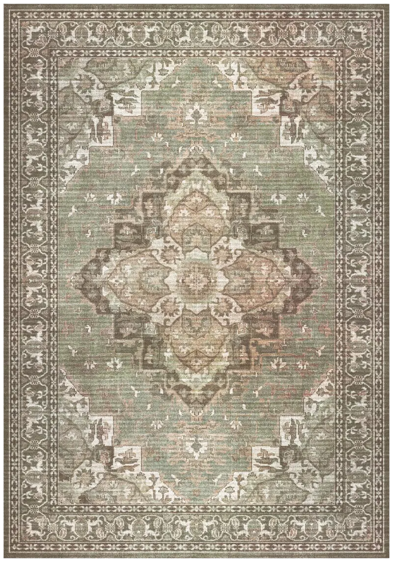 Идеальный дом Ковер с рисунком Zahra 160x230 см зеленый (цвет зеленый)