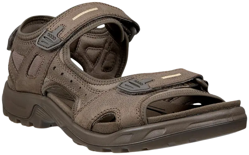 Мужские спортивные сандалии Ecco Offroad Yucatan Dark Clay (размер 40, цвет Темная глина)