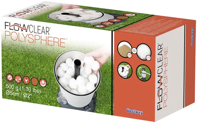 Шарики Flowclear для песочного фильтра