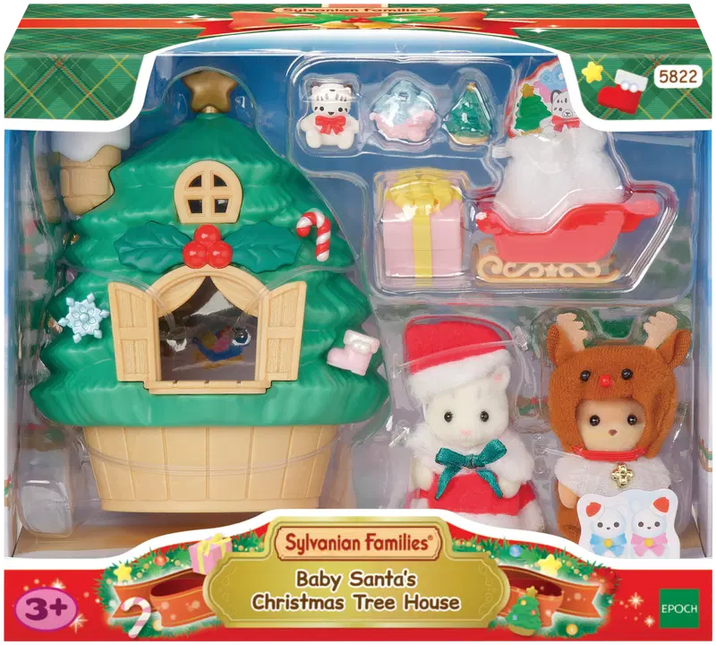 Эльфийская рождественская елка Sylvanian Families