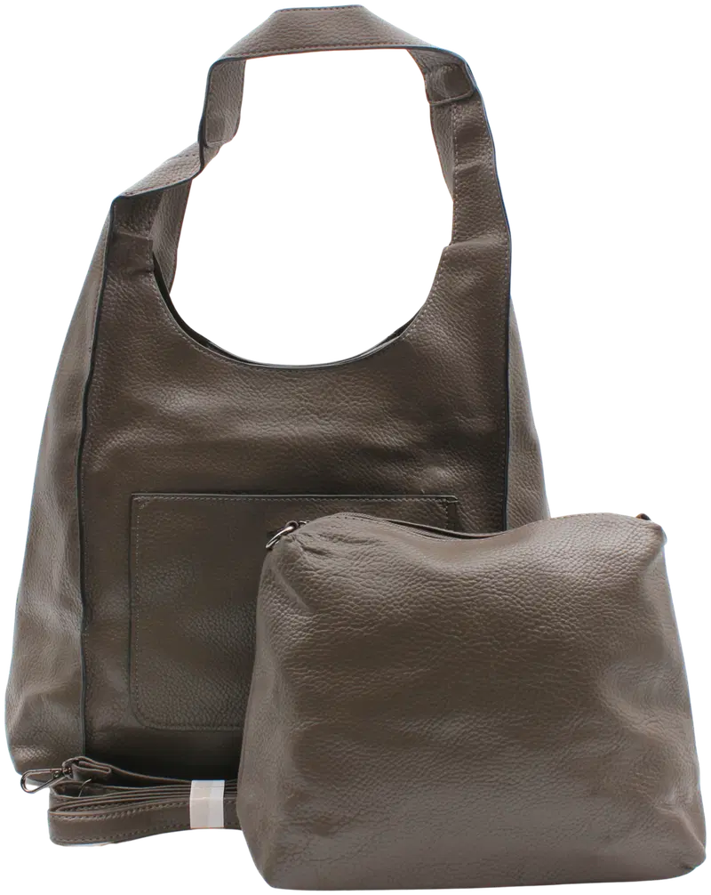 Сумка Brunelli 7581 синяя (размер 37X12X34, цвет Серый)