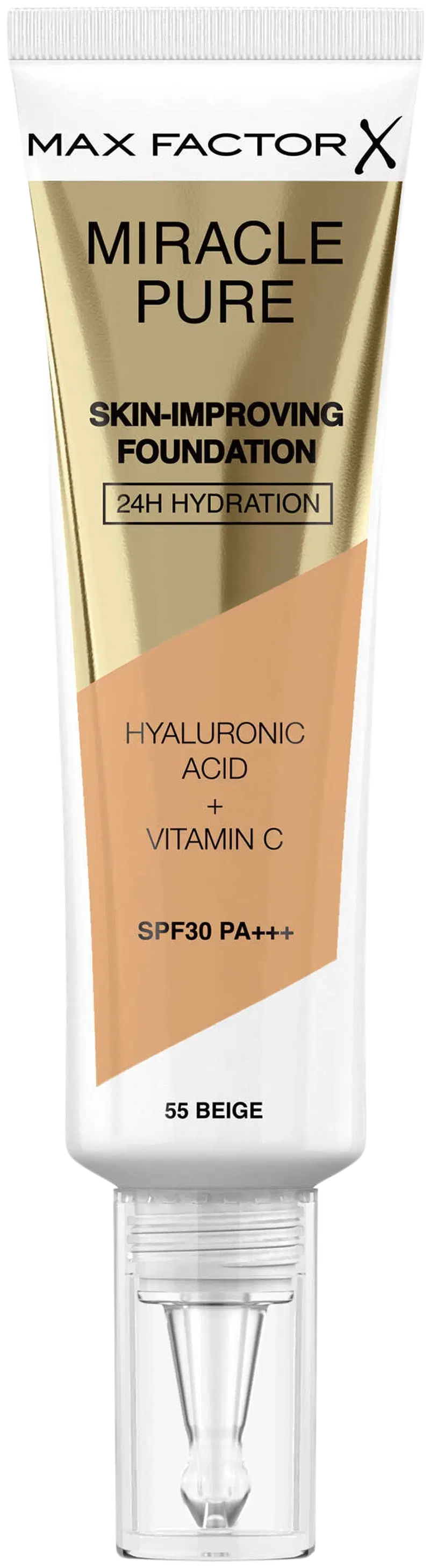 Max Factor Miracle Pure Тональный крем 55 Бежевый 30 мл (цвет Бежевый)