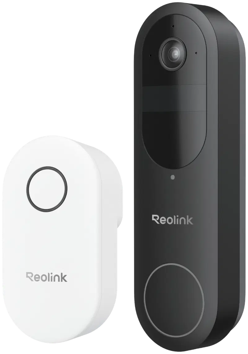 Reolink 2K видеодомофон + рингтон Wi-Fi Черный