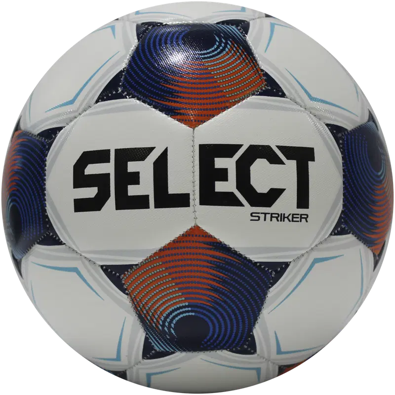 Выберите футбольный мяч fb Striker v26, размер 4 (цвет Белый/Оранжевый/Синий)