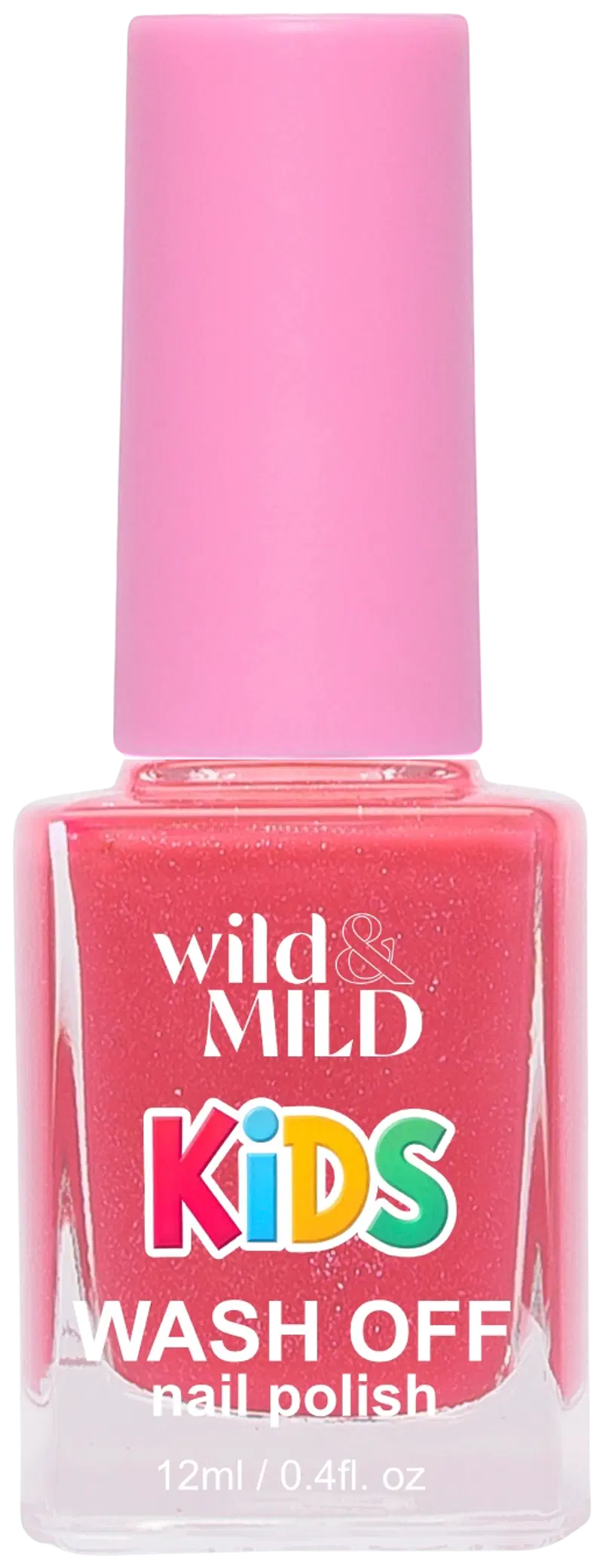 Лак для ногтей Wild&Mild Kids KC001 Bubble Lagoon 12 мл (размер 12 МЛ, цвет Коралловая милашка)