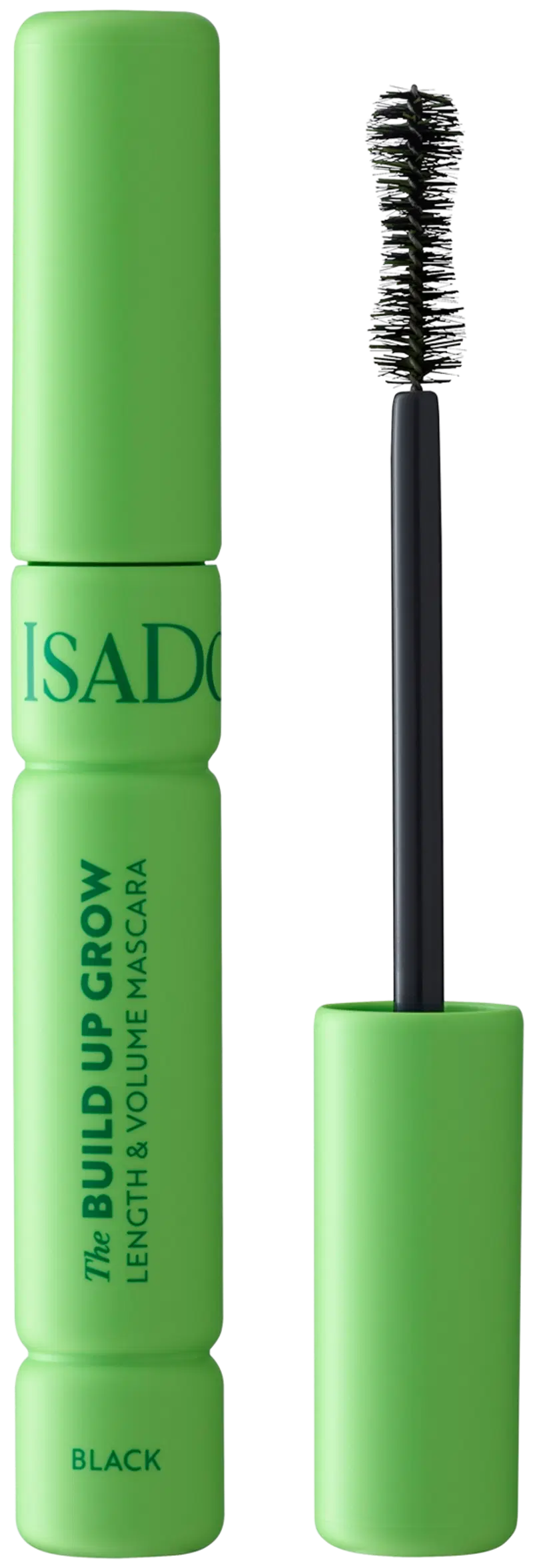 Тушь для ресниц Isadora The Build Up Grow Volume 02 Intense Black 10 мл (размер 9мл, цвет ЧЕРНЫЙ)