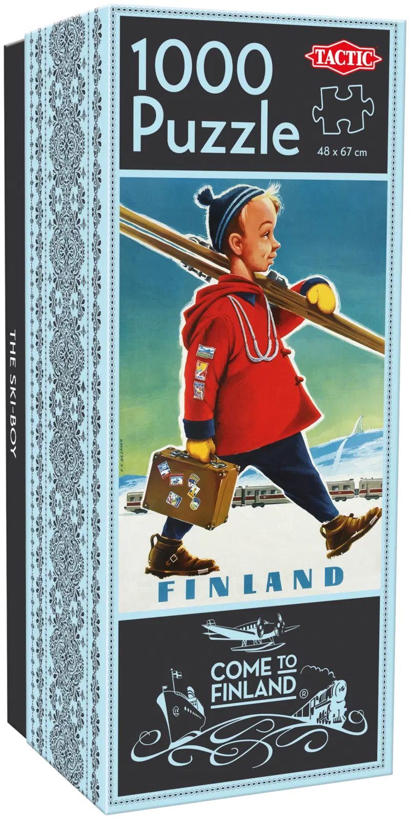 Тактический пазл Come to Finland Ski boy 1000 деталей