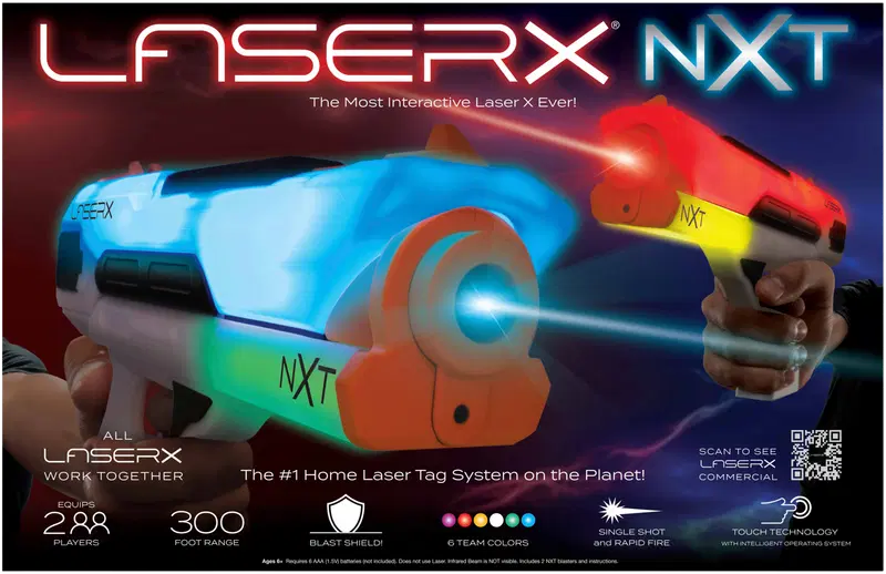 Laser X NXT Double Blaster лазерная пушка, 2 пистолета