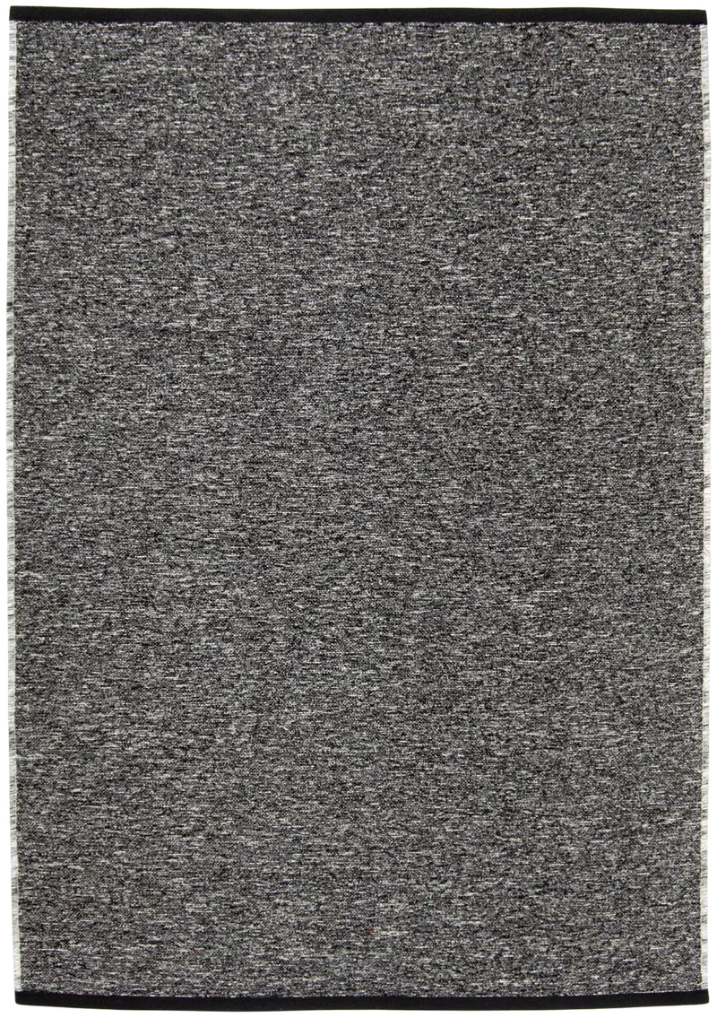 NOKOHOME Хлопковый ковер Saima 140x200 см черный (цвет черный)