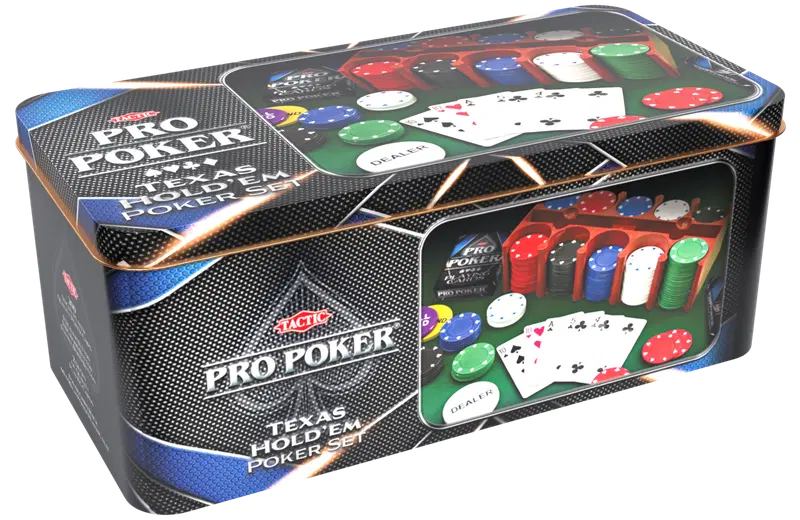 Тактический покер Pro Poker Набор для покера Техасский Холдем