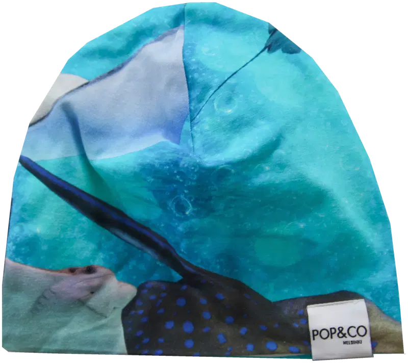 Детская трикотажная шапка Pop & Co Stingray (размер 48, цвет Стингрей)
