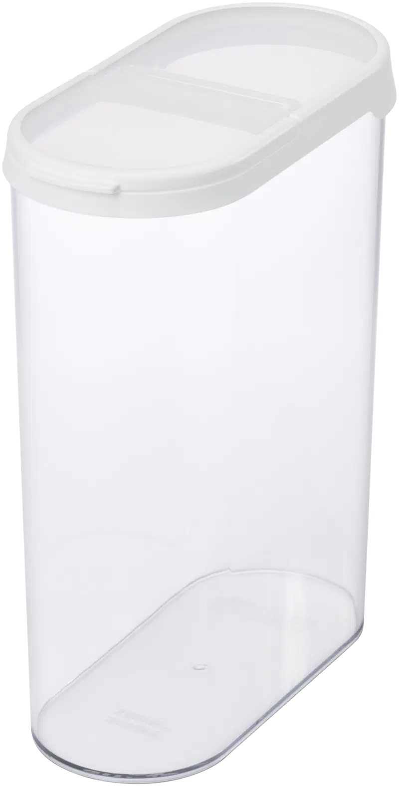 Баночка для хранения SmartStore Flip 2,4 л (цвет белый/прозрачный)