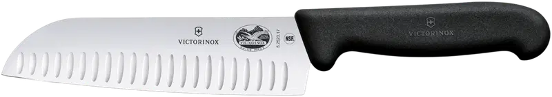 Victorinox Santoku 17 см овальная земля