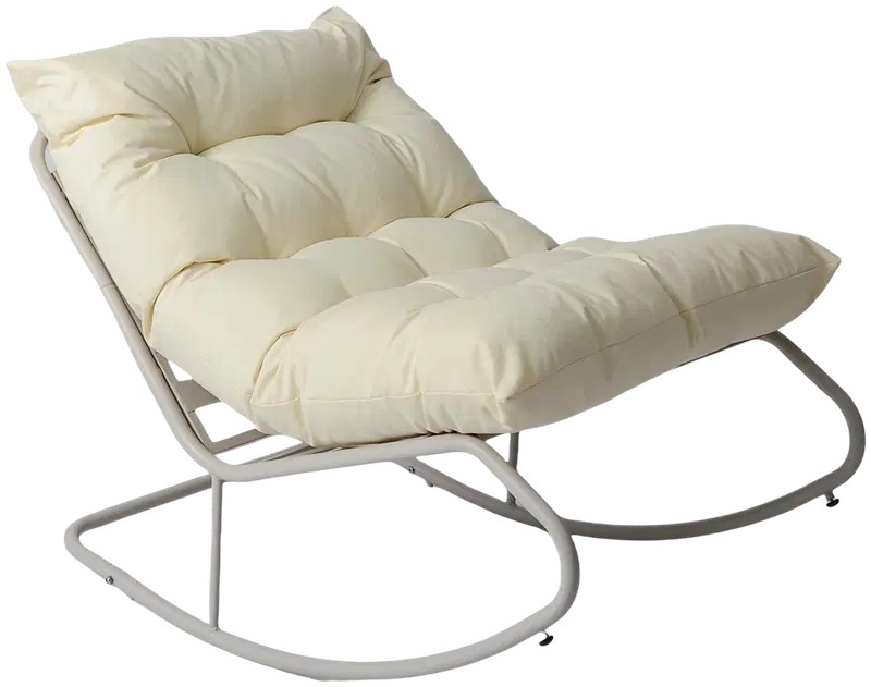 Lykke кресло-качалка Fjord 97x20x65 см бежевый (цвет бежевый)
