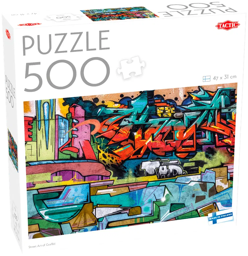 Тактическая головоломка Street Art of Graffiti 500 возвращается