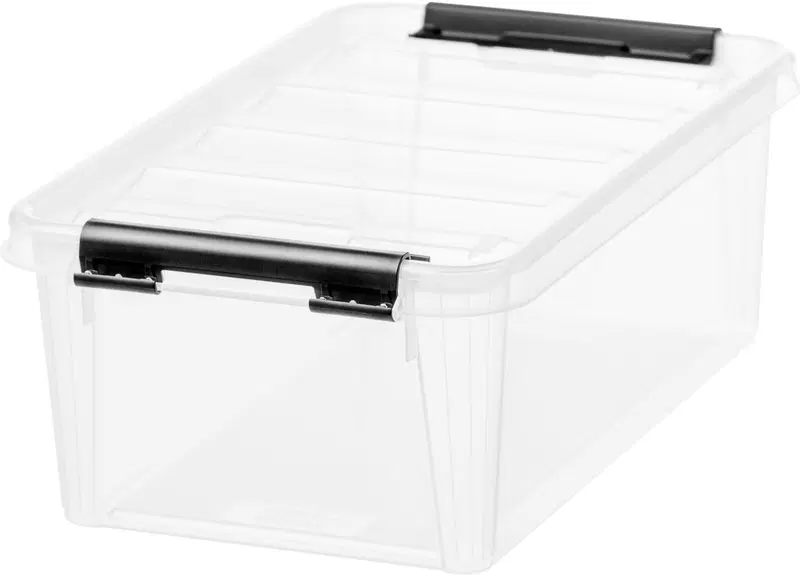 Ящик для хранения SmartStore Classic с крышкой 4 л, прозрачный (цвет Прозрачный)