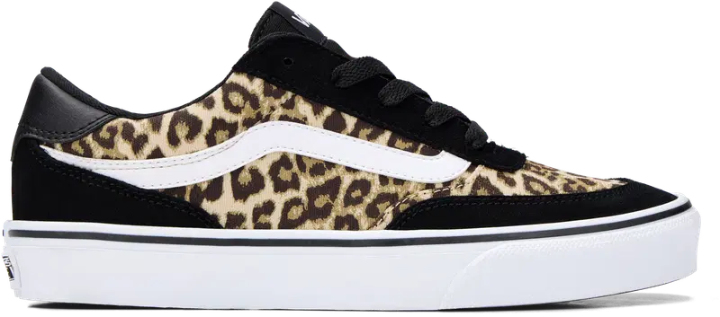 Повседневная обувь Vans Brooklyn (размер 6, цвет Леопард Черный)
