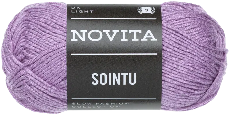 Пряжа Novita Sointu 50 г в масштабе 748 (цвет шкала)
