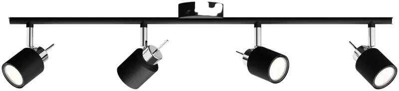 Philips барный точечный светильник Meranti, 4 части, черный, 35 Вт (цвет Черный)