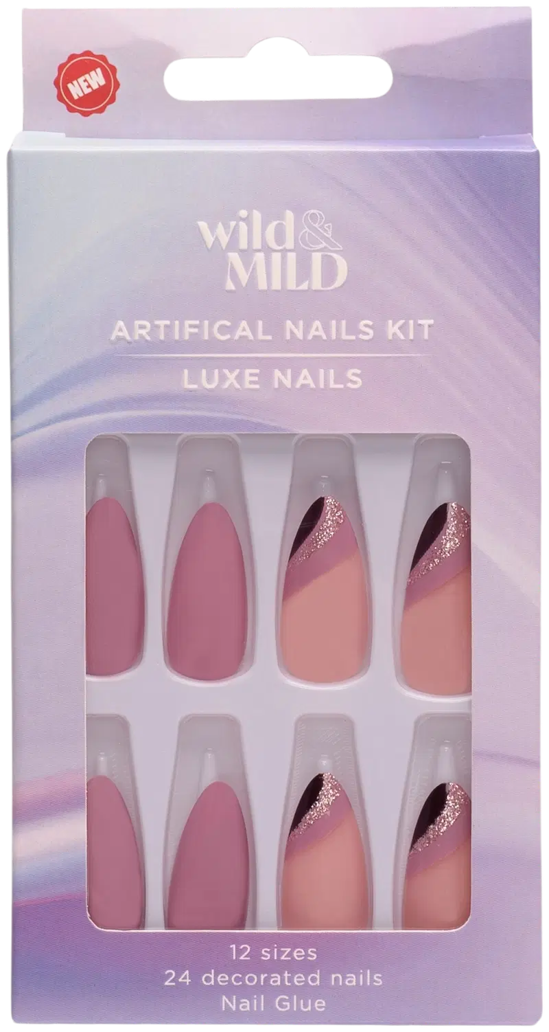 WM082 Набор искусственных ногтей Moon Queen Wild&Mild N24