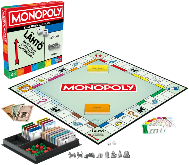 Обновление классической настольной игры «Монополия»