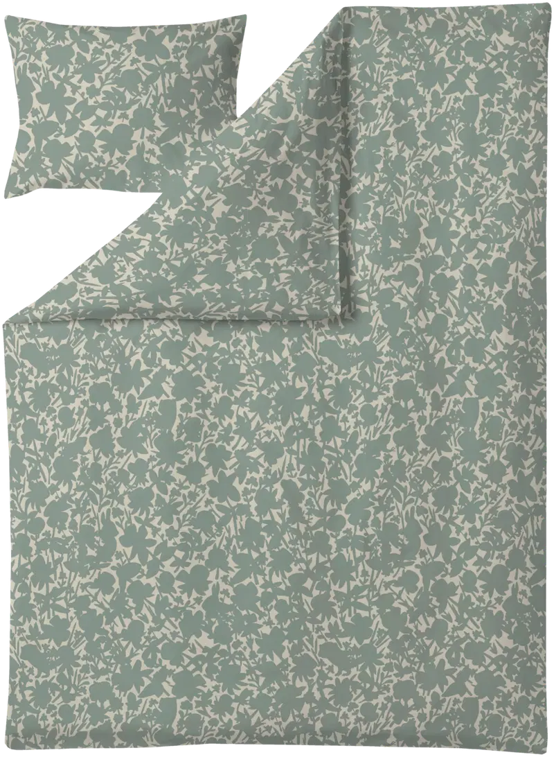 Комплект пододеяльников Finlayson из атласа Katvee 150X210+50X60 шалфей (цвет мудрец)