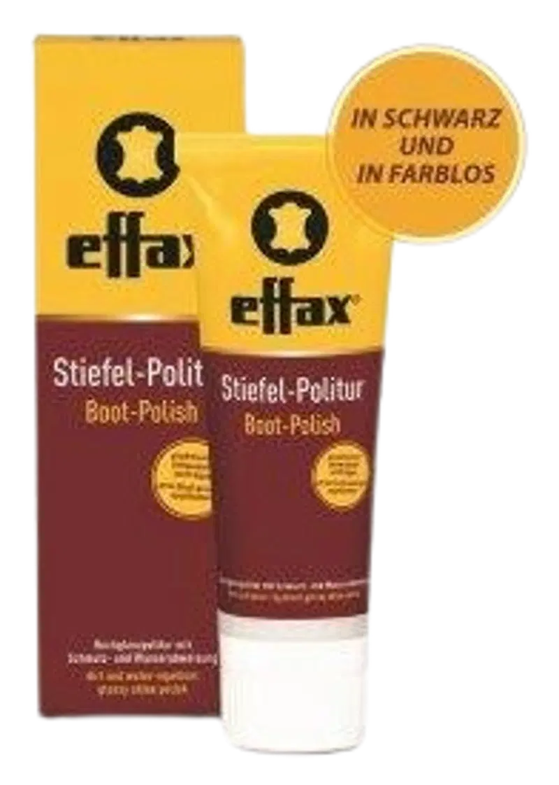 Effax лак для обуви черный 75мл (цвет Черный)