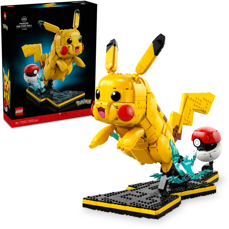 LEGO® Pokémon 72152 Пикачу и Покебол