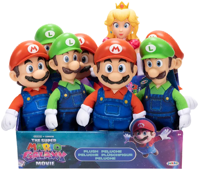 Мягкая игрушка Mario Movie 2 23 см, разные виды