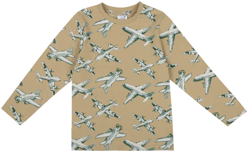 Детская трикотажная рубашка Ciraf самолет 25pc261104 (размер 92, цвет самолет сработал)