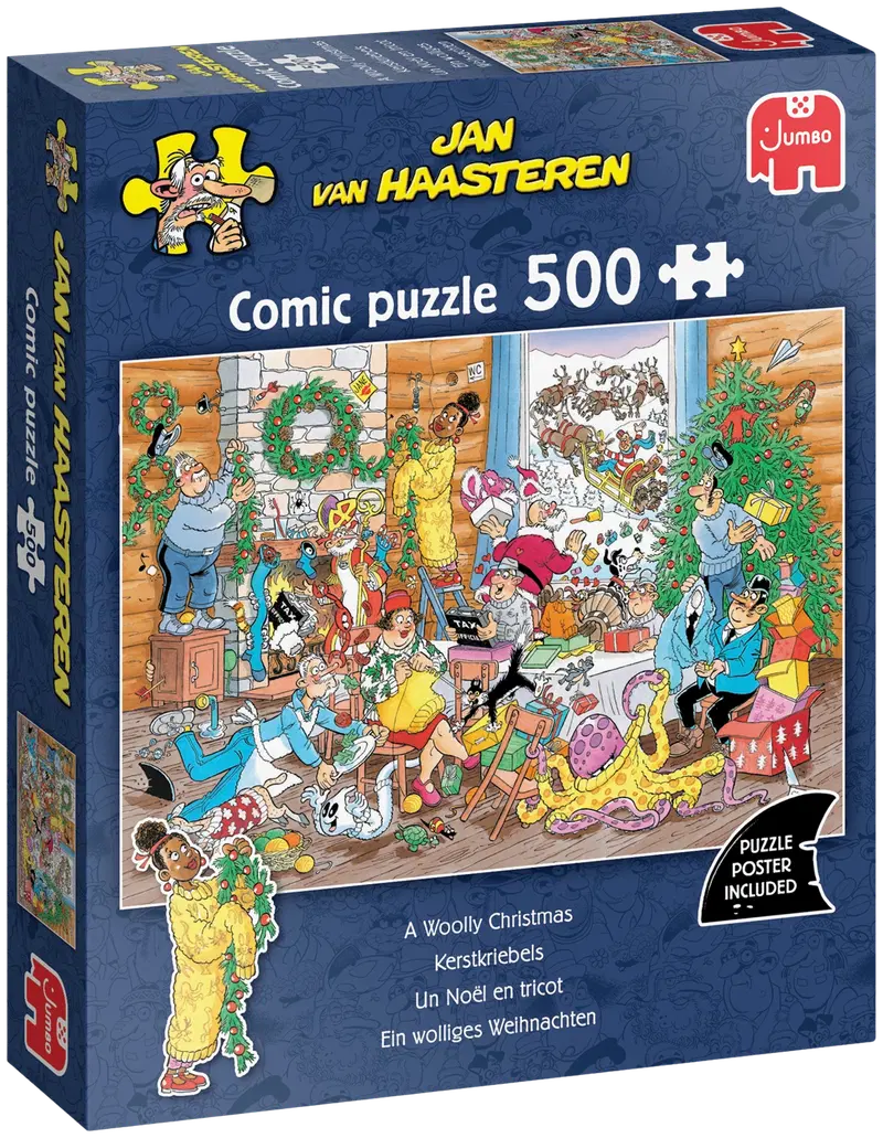 Пазл JvH Woolly Christmas 500