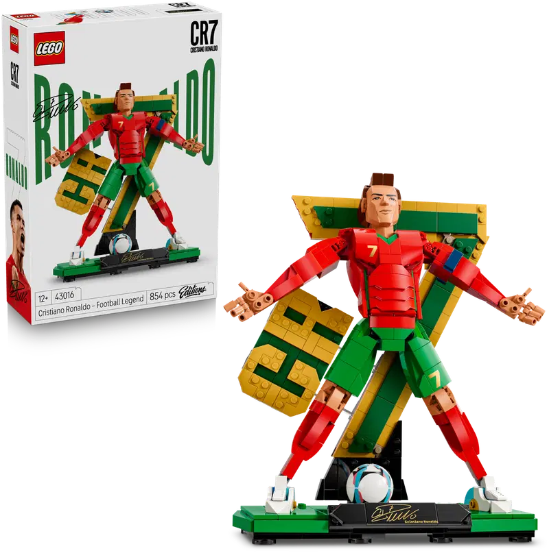 LEGO® Editions Football 43016 Криштиану Роналду – легенда футбола