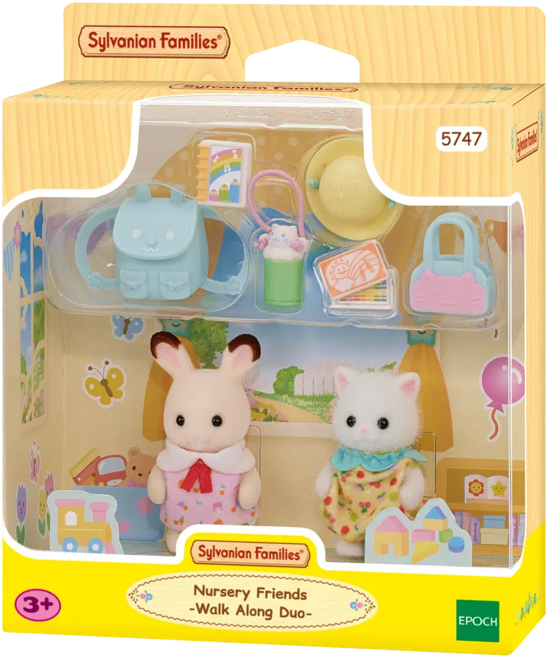 Друзья Sylvanian Families на прогулке