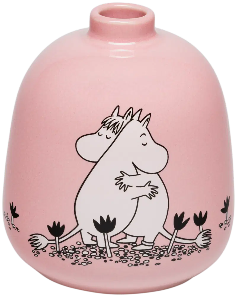 Ваза Moomin Love Moomin Arabia 83мм (цвет Розовый)