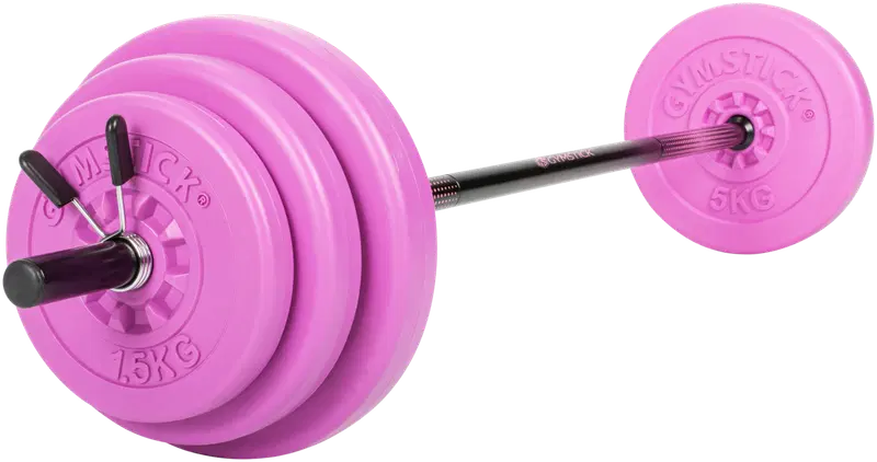 Набор насосов Gymstick 20 кг (цвет розовый)