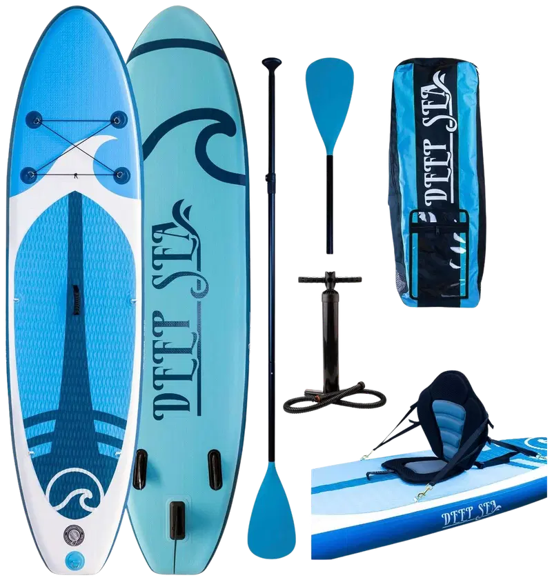 Набор досок для серфинга Deep Sea Kayak Pro (цвет Синий)