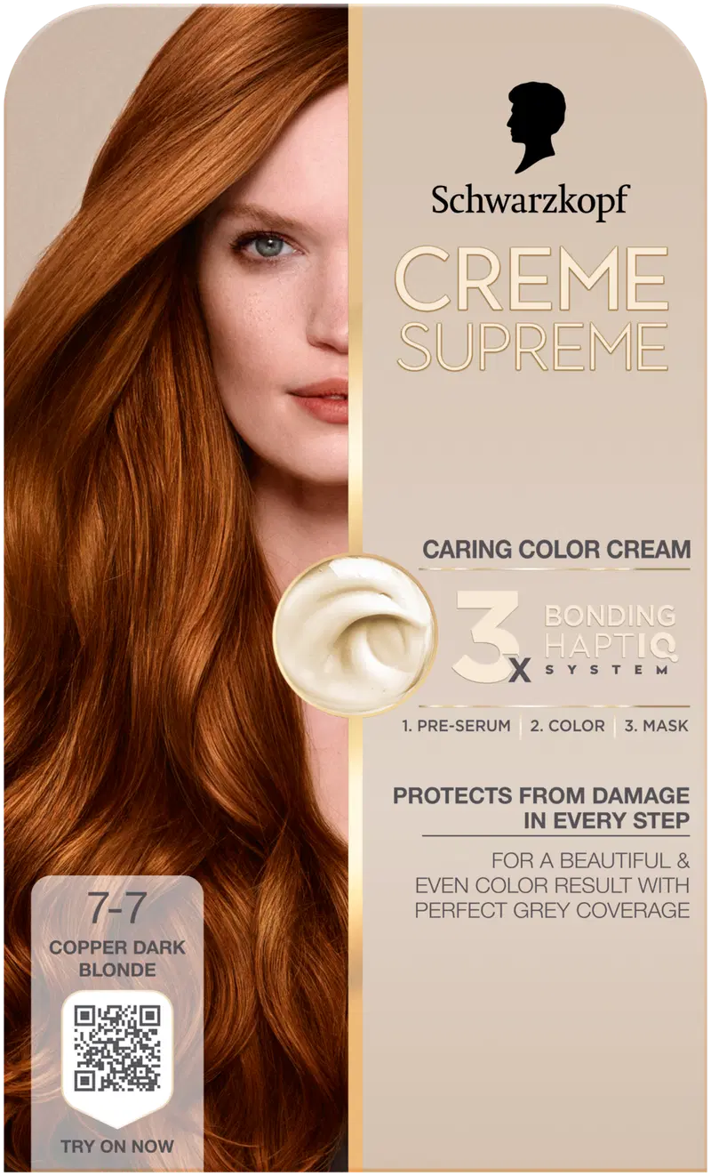 Creme Supreme 7-7 Медный Темно-русый