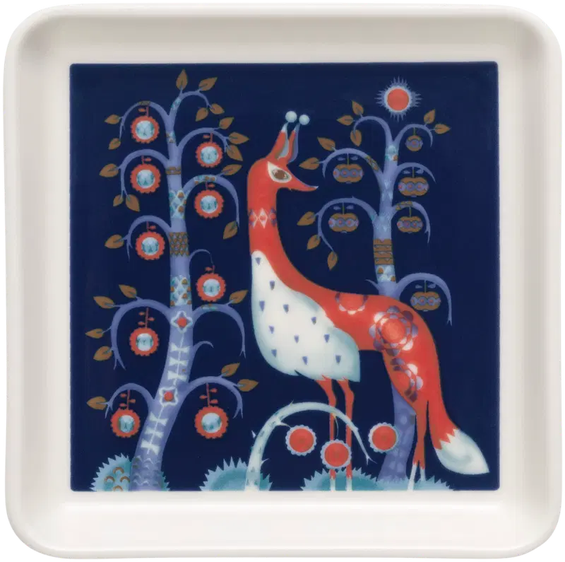 Iittala Taika Тарелка квадратная 12x12см синяя (цвет синий)
